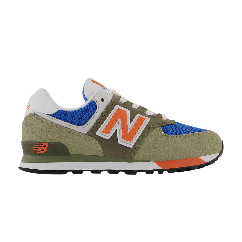 (Youth) New Balance 574 Wide 'True Camo Vibrant Orange' PC574LA1-W