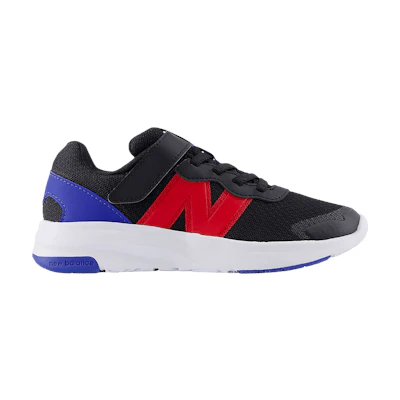 (Youth) NB 578v1 Bungee Lace Top Strap Little Kid Wide 'Black Red Royal'