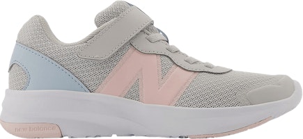 (Youth) New Balance 578v1 Bungee Lace Top Strap Little Kid Wide 'Grey Matter Shell Pink' PT578AC-W (Youth) New Balance 578v1 Bungee Lace Top Strap Little Kid Wide 'Grey Matter Shell Pink' PT578AC-W