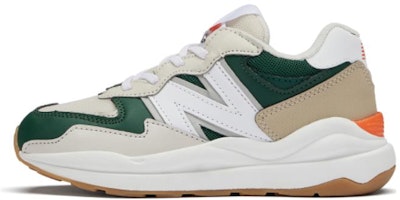 (Preschool) New Balance 57/40 Shoes 'White Beige Green' PV5740PT (Preschool) New Balance 57/40 Shoes 'White Beige Green' PV5740PT