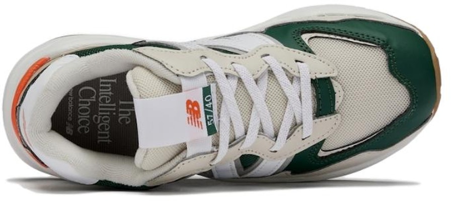 (Preschool) New Balance 57/40 Shoes 'White Beige Green' PV5740PT Shop (Preschool) New Balance 57/40 Shoes 'White Beige Green' PV5740PT