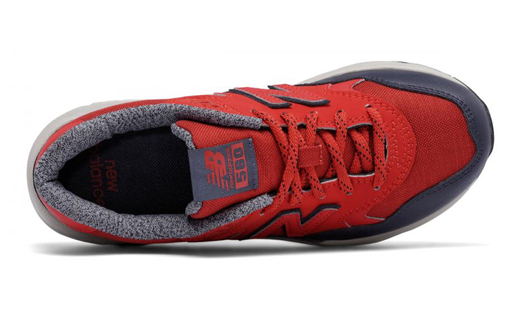 Lookbook 大童 New Balance 580系列 藍紅色