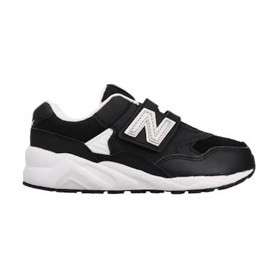(Youth) NB 580 Wide 'Black White Silver'