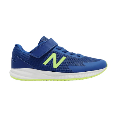 (Youth) NB 611 Bungee Lace Wide 'Team Royal Lime Glow'