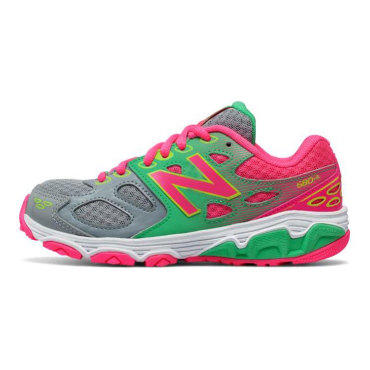 (Youth) New Balance 680v3 'Grey Pink' KR680GKY
