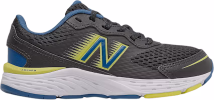 (Youth) New Balance 680v6 'Black Oxygen Blue Yellow' YP680BO6 (Youth) New Balance 680v6 'Black Oxygen Blue Yellow' YP680BO6