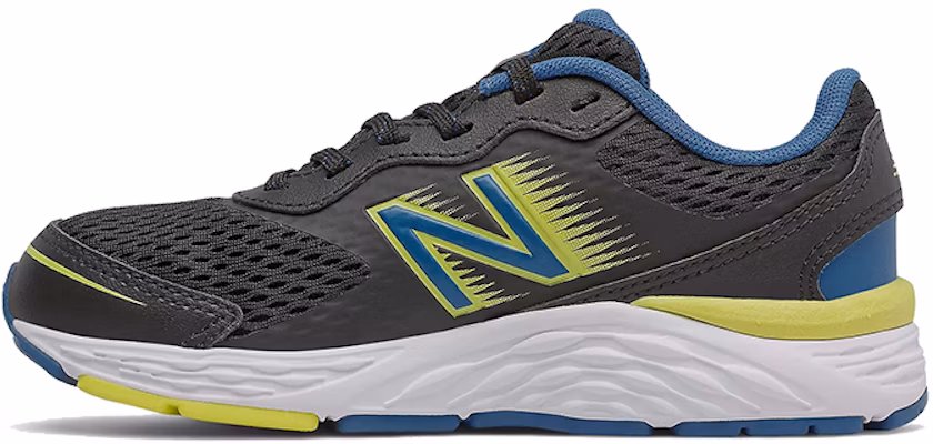 (Youth) New Balance 680v6 'Black Oxygen Blue Yellow' YP680BO6 Buy (Youth) New Balance 680v6 'Black Oxygen Blue Yellow' YP680BO6