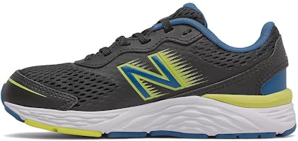 (Youth) New Balance 680v6 'Black Oxygen Blue Yellow' YP680BO6 (Youth) New Balance 680v6 'Black Oxygen Blue Yellow' YP680BO6