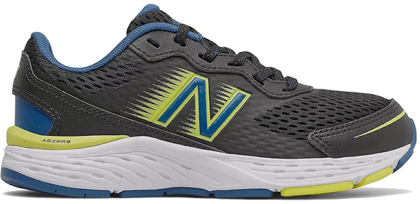 (Youth) New Balance 680v6 'Black Oxygen Blue Yellow' YP680BO6 Order (Youth) New Balance 680v6 'Black Oxygen Blue Yellow' YP680BO6