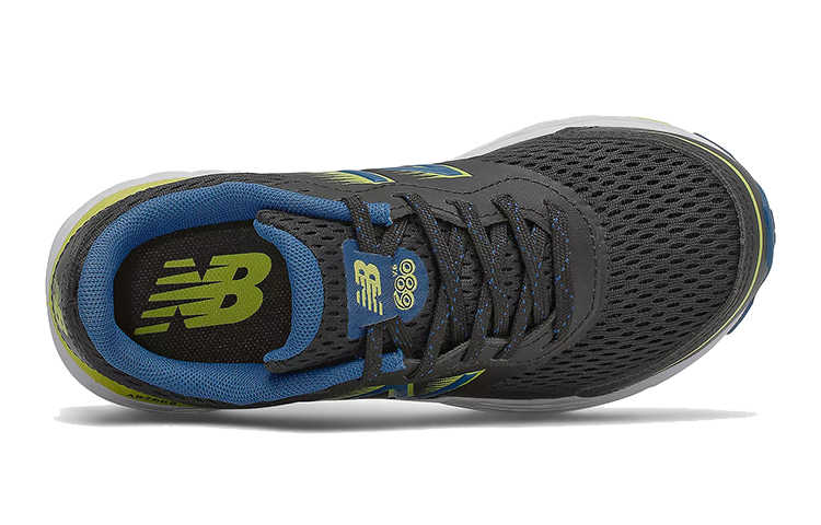 Lookbook (JR) New Balance 680v6 'Hitam Oksigen Biru Kuning' YP680BO6