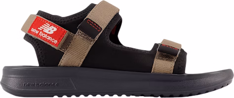 (Youth) New Balance 750 Sandal Little Kid Wide 'Black Brown' YH750OB-W (Youth) New Balance 750 Sandal Little Kid Wide 'Black Brown' YH750OB-W