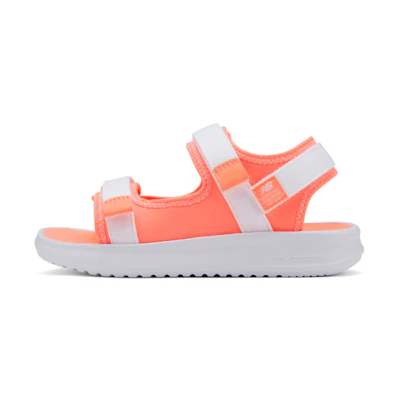(Youth) NB 750 Series Velcro Open Toe Flat Heel Sports Pink Sandals