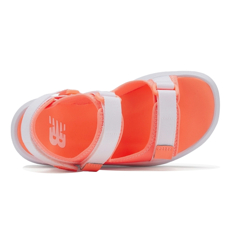 Lookbook (JR) New Balance 750系列魔术贴平底运动粉色凉鞋 YH750WP