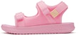 (JR) New Balance 750 Velcro Tapak Lembut Sukan Selipar Tumit Rata 'Pink Kuning' YH750PK