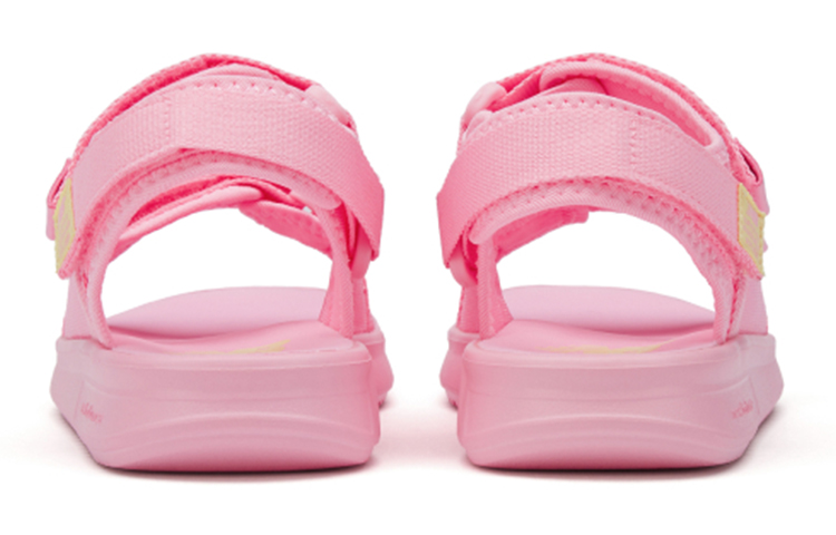 Lookbook (JR) New Balance 750 Velcro Tapak Lembut Sukan Selipar Tumit Rata 'Pink Kuning' YH750PK