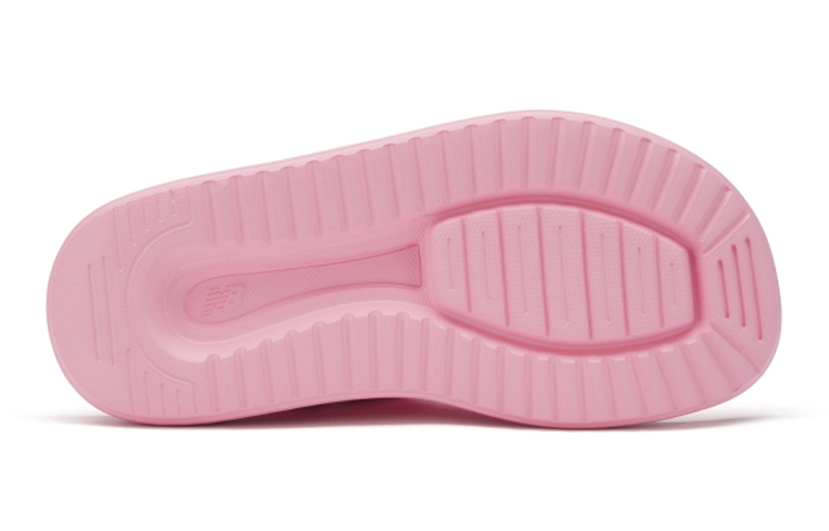 Shop (JR) New Balance 750 Velcro Tapak Lembut Sukan Selipar Tumit Rata 'Pink Kuning' YH750PK