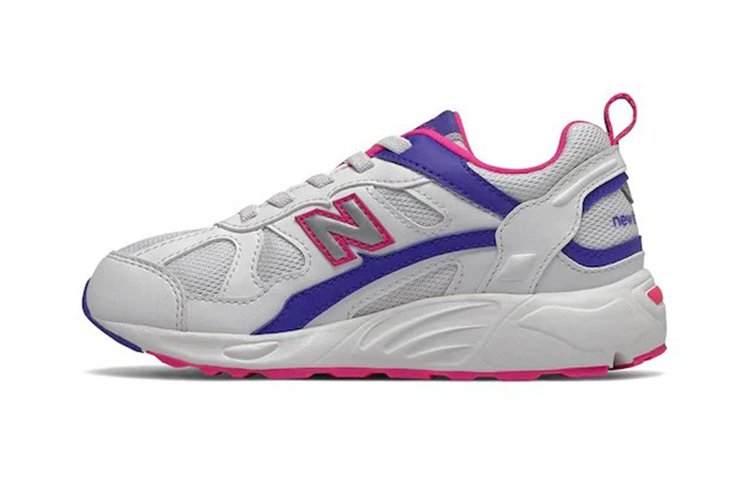(Youth) NB 878 Shoes 'White Blue Pink'