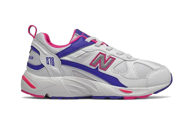 (Youth) NB 878 Shoes 'White Blue Pink' 圖 2