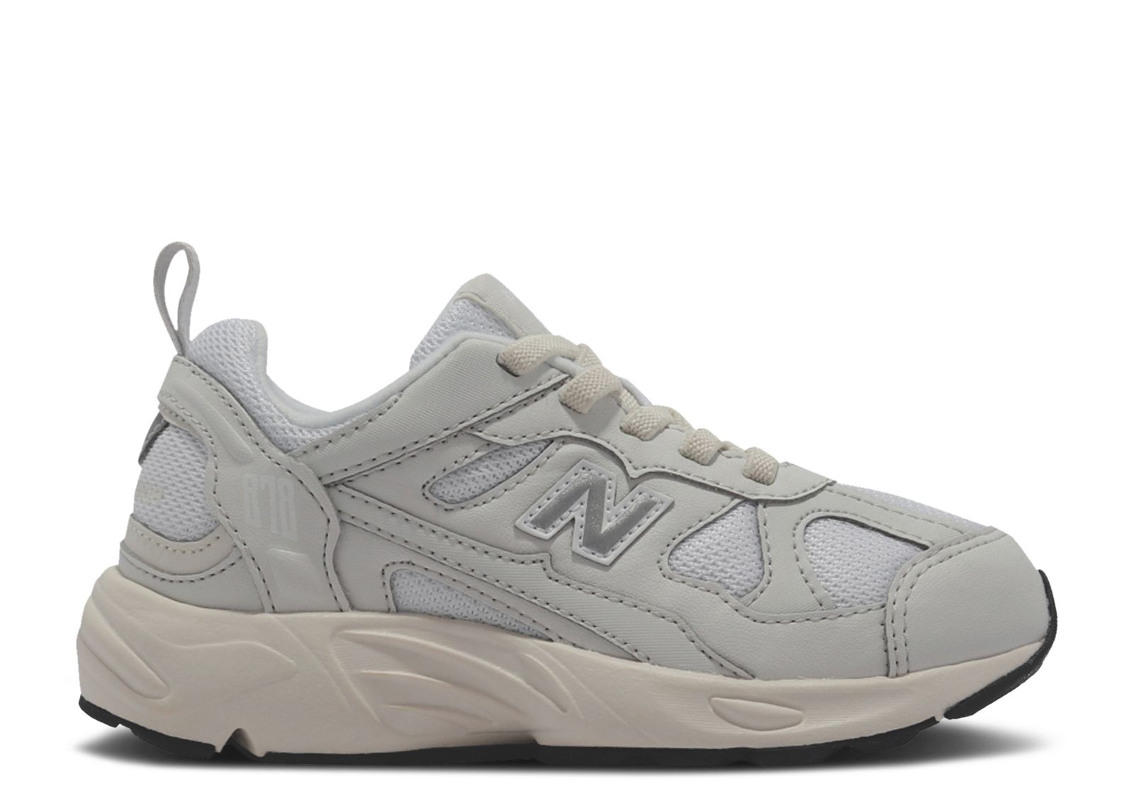 (Youth) New Balance 878 Wide 'Grey White' PV878KN1-W