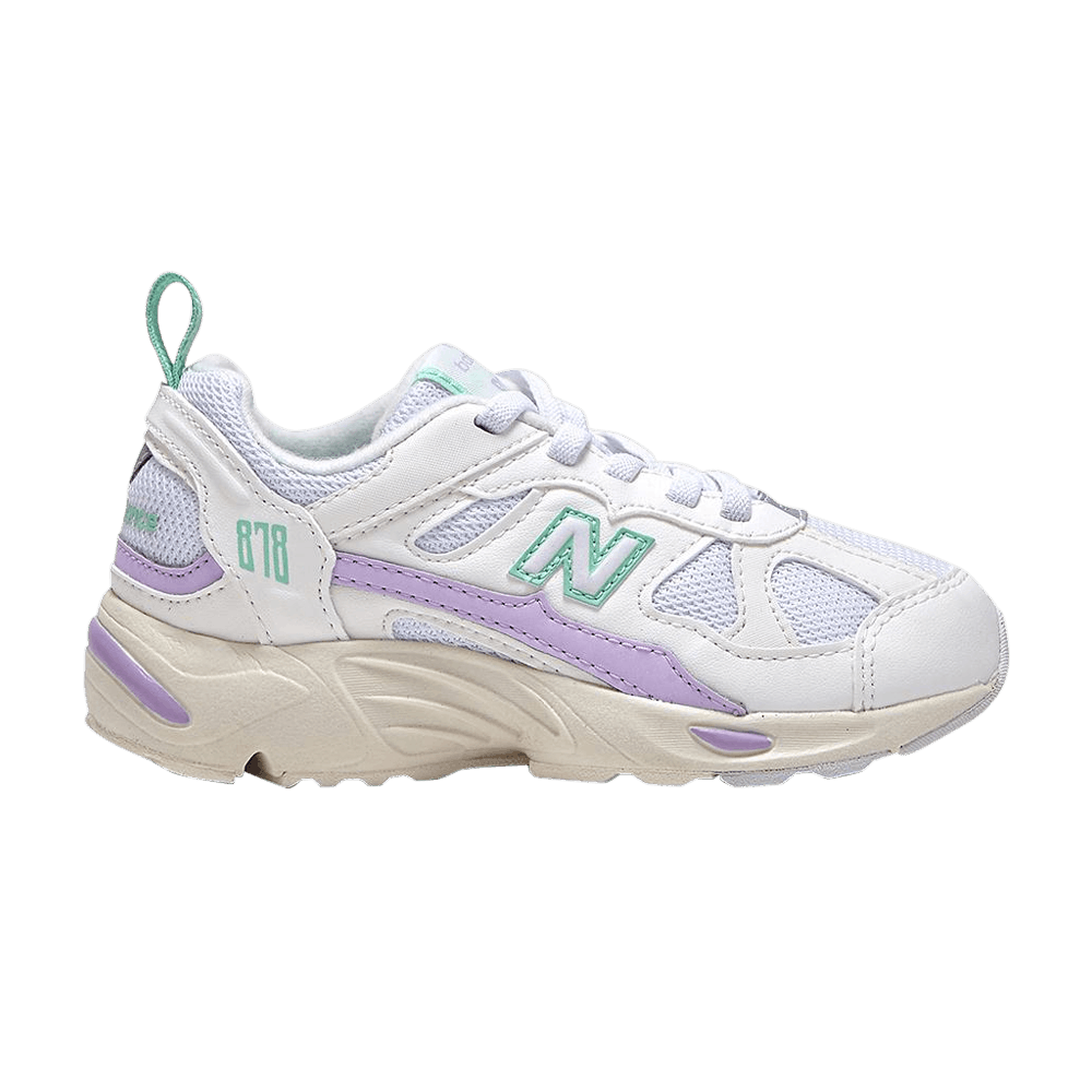 Buy (Youth) New Balance 878 Wide 'White Violet' PV878KOA-W