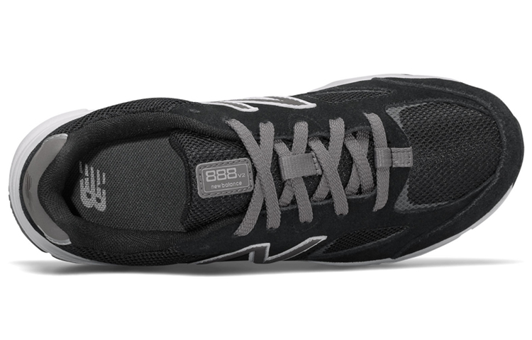 Lookbook New Balance 大童 888v2 輕便低幫跑步鞋 黑