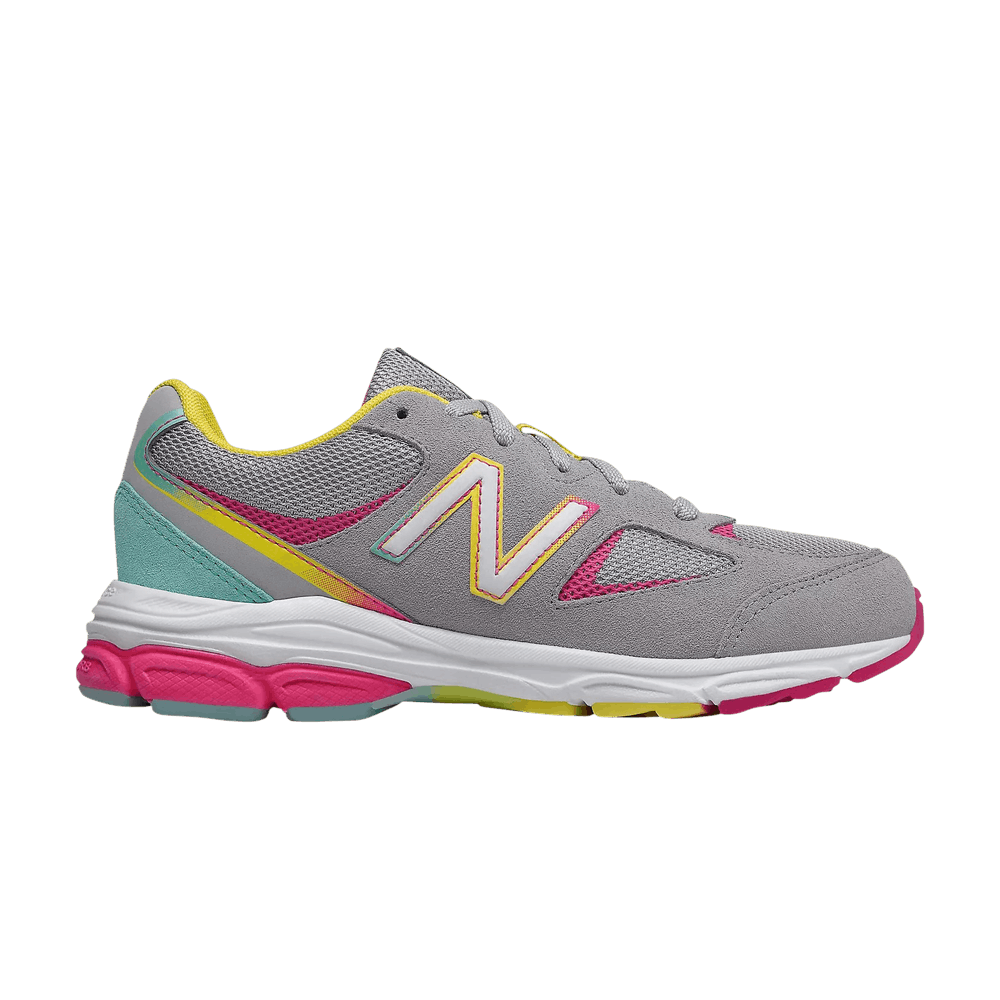 (Youth) New Balance 888v2 Wide 'Grey Rainbow' PK888GR2-W