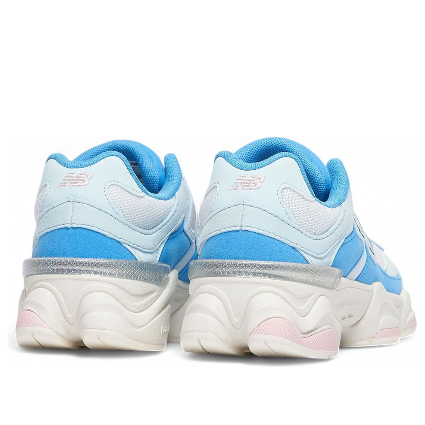 Shop (JR) New Balance 9060 Niños Exclusivo Foot Locker 'Azul Blanco Rosa' GC9060AF