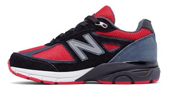 (Youth) New Balance 990 v4 'Black Red' KJ990K1G (Youth) New Balance 990 v4 'Black Red' KJ990K1G