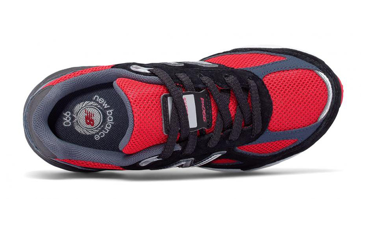 Lookbook 大童 New Balance 990 v4 黑紅色