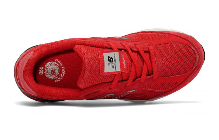 Lookbook (JR) New Balance 990 v4 'Rojo Intenso' KJ990RDG