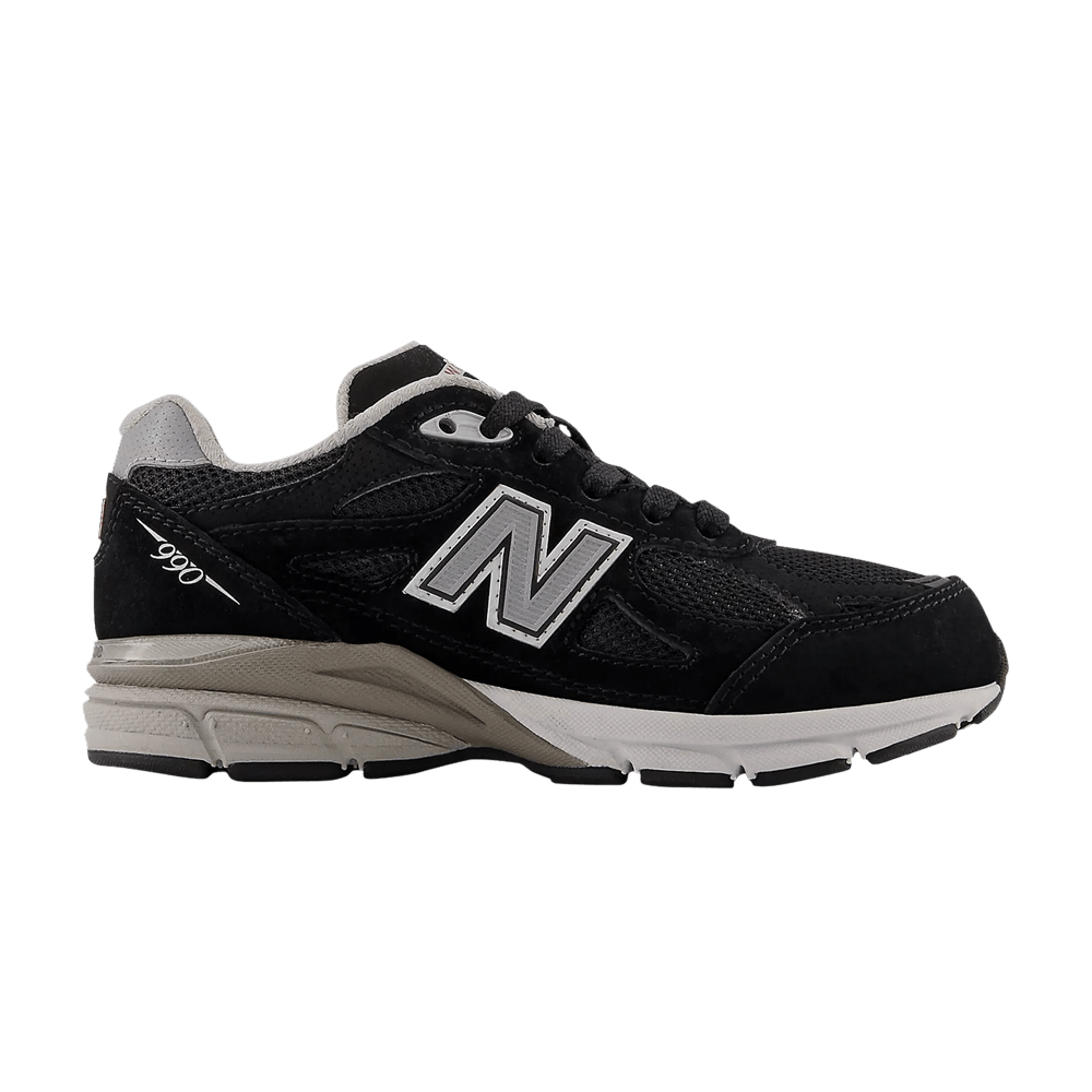 (Youth) New Balance 990v3 Wide 'Black Grey' PC990BS3-W