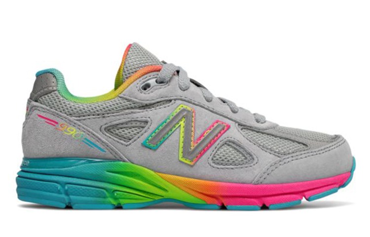 Order (JR) New Balance 990v4 'Kelabu Pelangi' KJ990O4G