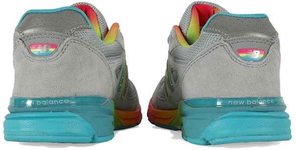 (JR) New Balance 990v4 'Kelabu Pelangi' KJ990O4G Shop (JR) New Balance 990v4 'Kelabu Pelangi' KJ990O4G