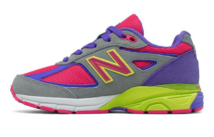 (Youth) New Balance 990v4 'Grey Red' KJ990K2G