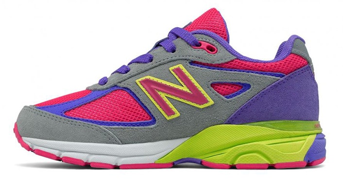 (Youth) New Balance 990v4 'Grey Red' KJ990K2G Buy (Youth) New Balance 990v4 'Grey Red' KJ990K2G