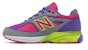 (JR) New Balance 990v4 'Kelabu Merah' KJ990K2G