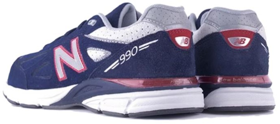 (JR) New Balance 990v4 Niño Grande 'Azul Marino' KJ9904TG Shop (JR) New Balance 990v4 Niño Grande 'Azul Marino' KJ9904TG