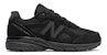 (JR) New Balance 990v4 Hitam KJ990TBG