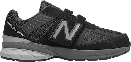 (Youth) New Balance 990v5 Hook and Loop X-Wide 'Black' PV990BK5-XW (Youth) New Balance 990v5 Hook and Loop X-Wide 'Black' PV990BK5-XW