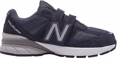 (Youth) New Balance 990v5 Hook and Loop X-Wide 'Navy' PV990NV5-XW (Youth) New Balance 990v5 Hook and Loop X-Wide 'Navy' PV990NV5-XW