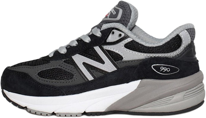 (Youth) New Balance 990v6 'Black Silver' PC990BK6 Buy (Youth) New Balance 990v6 'Black Silver' PC990BK6