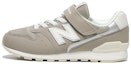 Buy (JR) New Balance 996 Bungee Lace Top Strap Lebar 'Kelabu Aluminium' YV996XB3