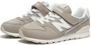 Order (JR) New Balance 996 Bungee Lace Top Strap Lebar 'Kelabu Aluminium' YV996XB3