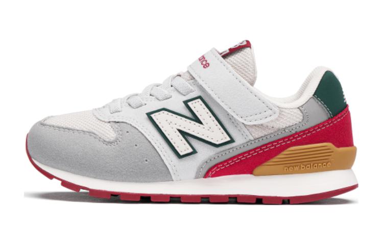 Buy (JR) ニューバランス996 白/グレー/レッド YV996JQ3