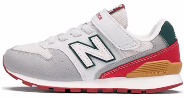 (Youth) New Balance 996 Shoes 'White Grey Red' YV996JQ3 (Youth) New Balance 996 Shoes 'White Grey Red' YV996JQ3