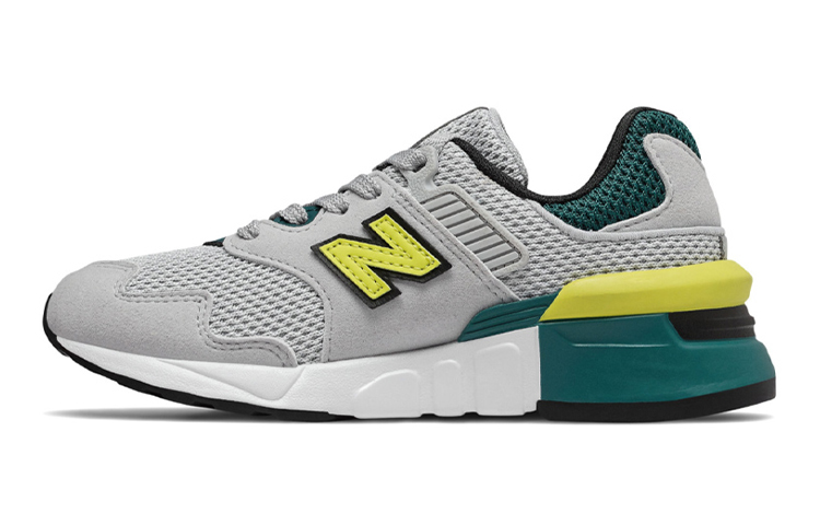 (Youth) New Balance 997 Lifestyle Shoes /Green 'Grey' GS997JKA