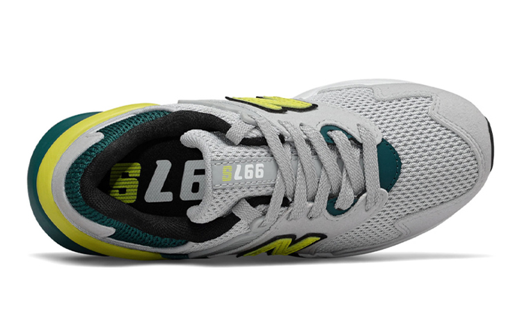 Lookbook (TD) New Balance 997 Zapatillas Lifestyle Verde 'Gris' GS997JKA