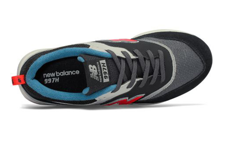 Shop 大童 New Balance 997H系列 緩震防滑耐磨 低筒運動跑步鞋 黑色