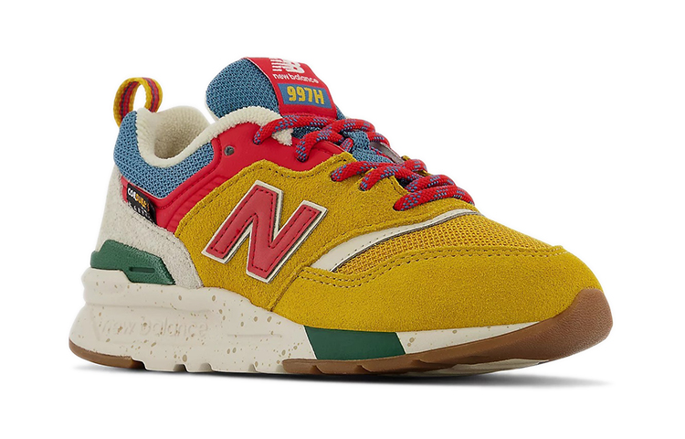Lookbook (JR) New Balance 997H 'Varsity Gold Multi' Emas Pelbagai. PR997HJG