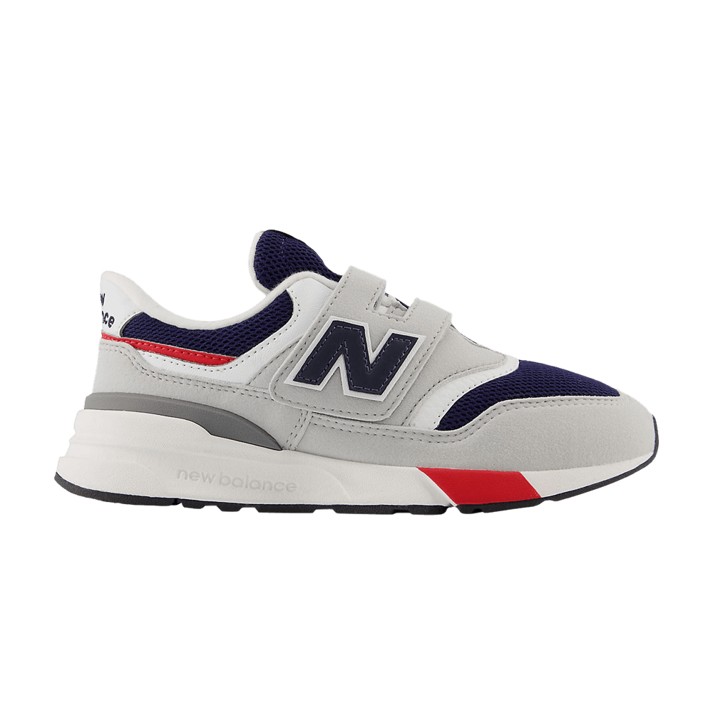 (Youth) NB 997R Hook & Loop Little Kid Wide 'Elegant Grey Dark Navy'